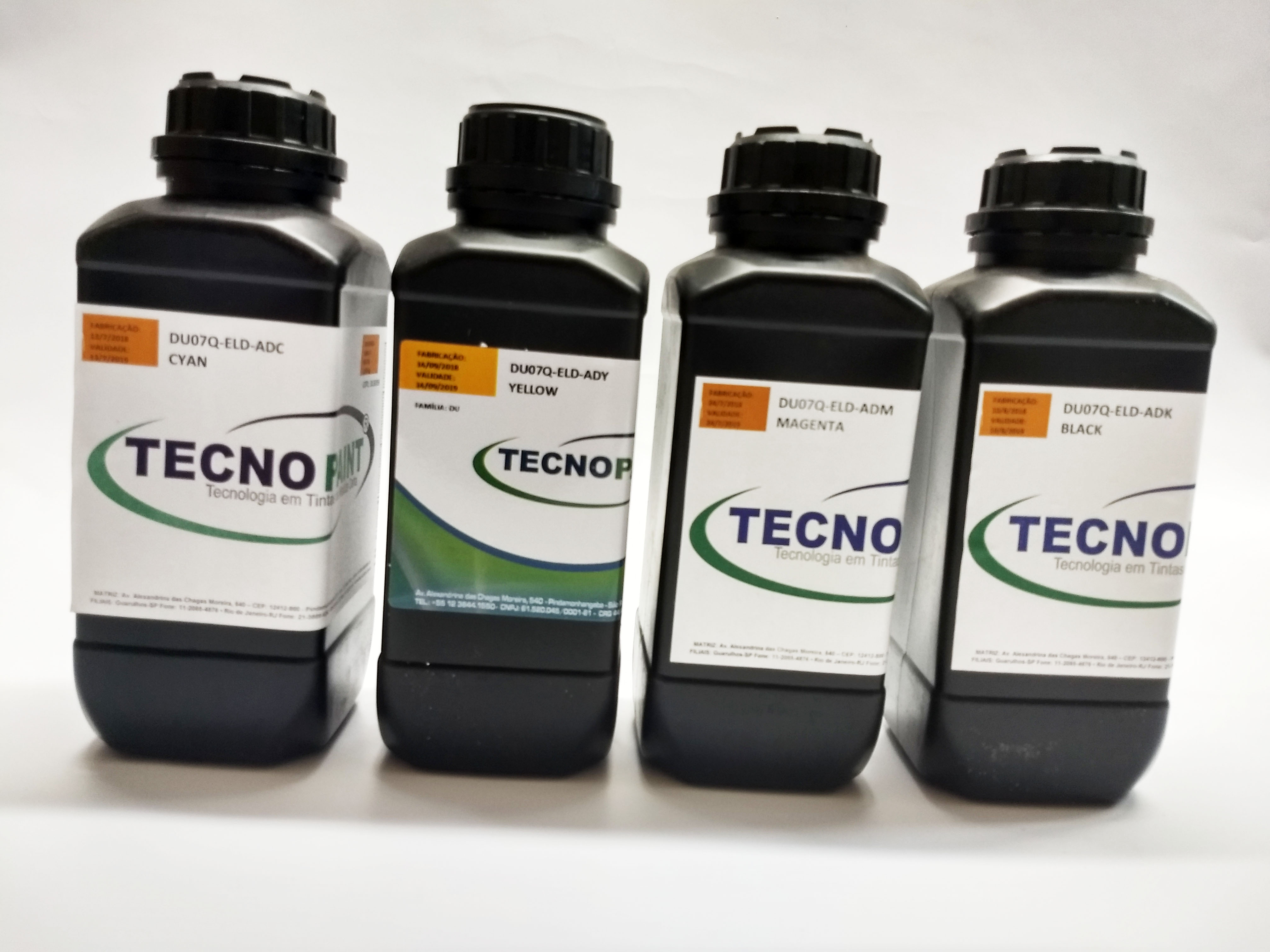 TINTA TECNOPAINT PARA IMPRESSÃO DIGITAL UV